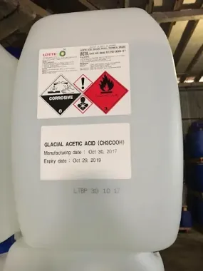 Acid acetic – CH3COOH