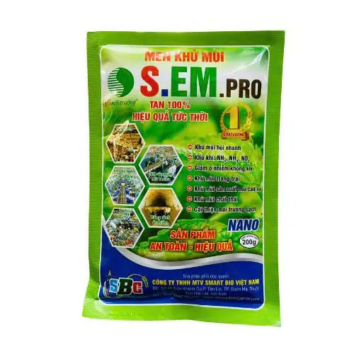 Chế phẩm vi sinh xử lý chất thải hữu cơ S.EM